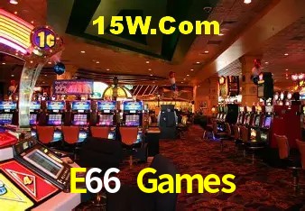 Casino Ao Vivo E66 Games