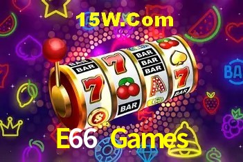 Provedores de Jogos E66 Games