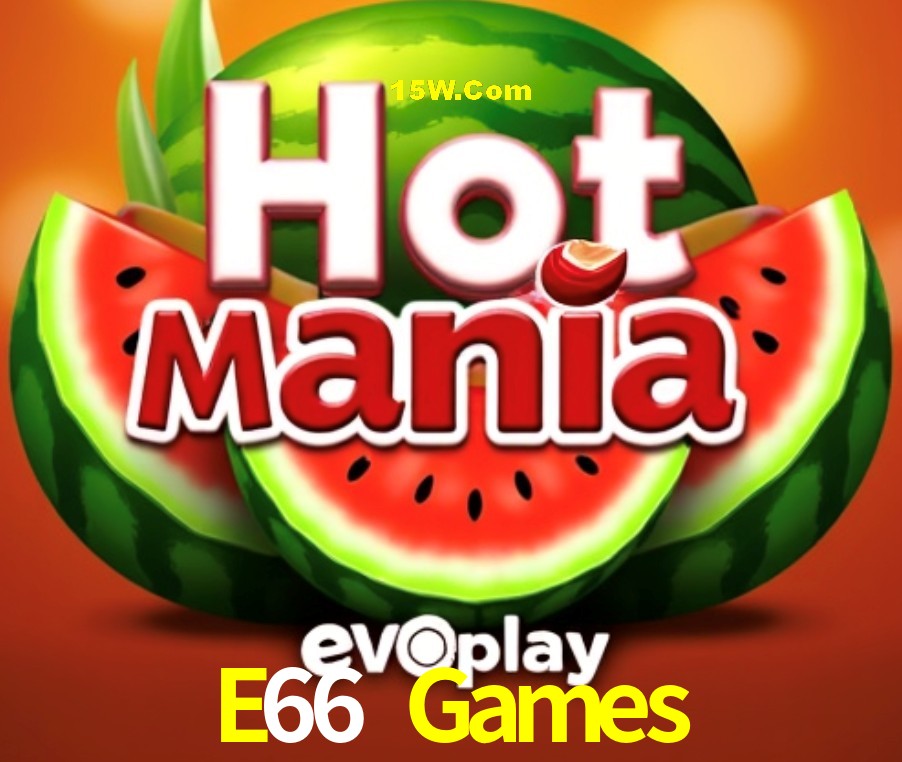 Interface do App E66 Games