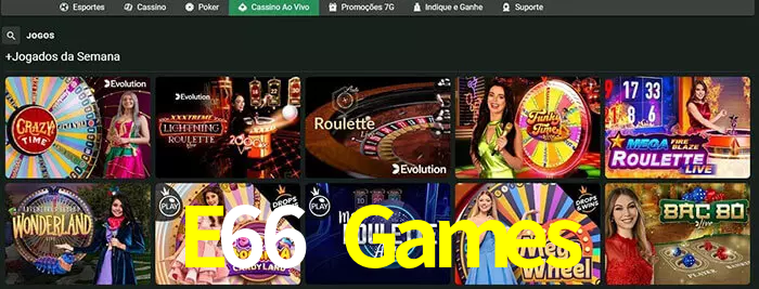 E66 Games bet