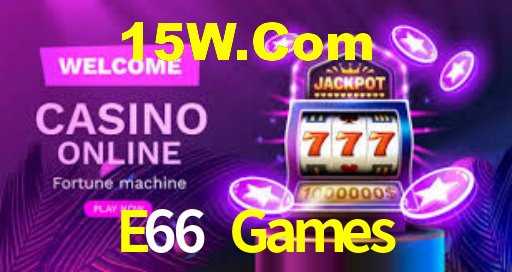 Sinta a adrenalina dos jogos de cassino com E66 Games